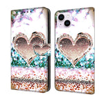 For iPhone 15 Plus / Pink Diamond Heart