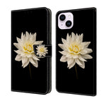 For iPhone 15 Plus / White Flower