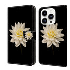 For iPhone 15 Pro / White Flower