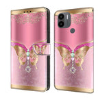 For Xiaomi Redmi A1+ / A2 / A2+ / Pink Bottom Butterfly