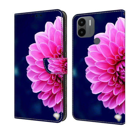 Crystal 3D Shockproof Protective Leather Phone Case, For Xiaomi Redmi A1+ / A2 / A2+