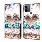 For Xiaomi Redmi A1+ / A2 / A2+ / Pink Diamond Heart