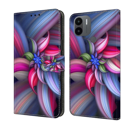 Crystal 3D Shockproof Protective Leather Phone Case, For Xiaomi Redmi A1+ / A2 / A2+