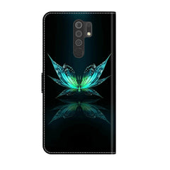Crystal 3D Shockproof Protective Leather Phone Case, For Xiaomi Redmi 9