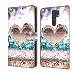 For Xiaomi Redmi 9 / Pink Diamond Heart