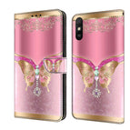 For Xiaomi Redmi 9A / Pink Bottom Butterfly