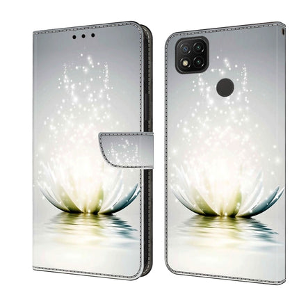 Crystal 3D Shockproof Protective Leather Phone Case, For Xiaomi Redmi 9C