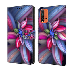 Crystal 3D Shockproof Protective Leather Phone Case, For Xiaomi Redmi 9T