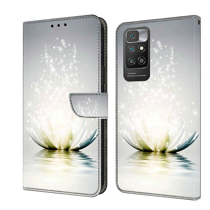 Crystal 3D Shockproof Protective Leather Phone Case, For Xiaomi Redmi 10