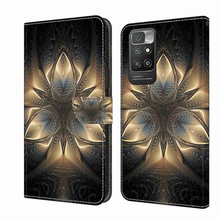 Crystal 3D Shockproof Protective Leather Phone Case, For Xiaomi Redmi 10