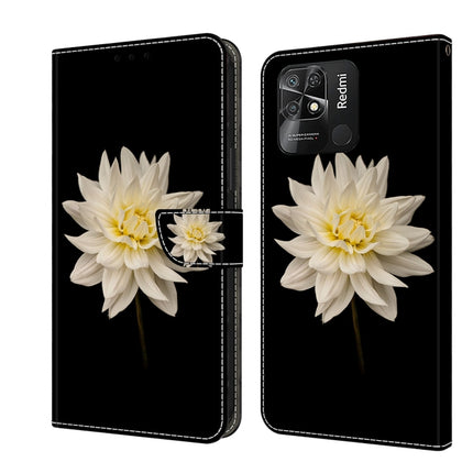 Crystal 3D Shockproof Protective Leather Phone Case, For Xiaomi Redmi 10C