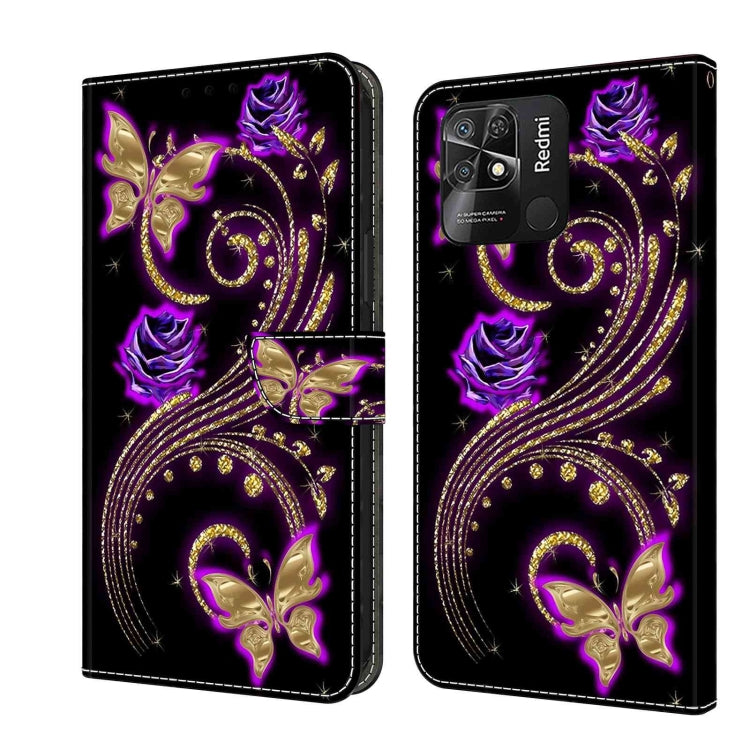 Crystal 3D Shockproof Protective Leather Phone Case