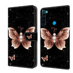 For Xiaomi Redmi Note 8 / Pink Diamond Butterfly