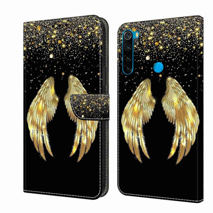 Crystal 3D Shockproof Protective Leather Phone Case, For Xiaomi Redmi Note 8