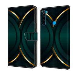 Crystal 3D Shockproof Protective Leather Phone Case, For Xiaomi Redmi Note 8
