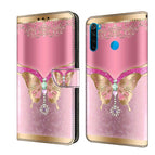 For Xiaomi Redmi Note 8T / Pink Bottom Butterfly