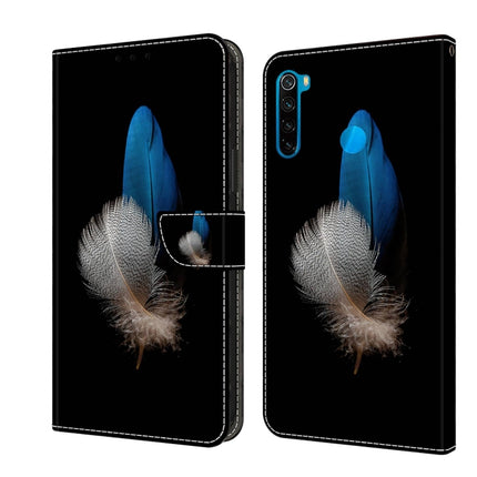Crystal 3D Shockproof Protective Leather Phone Case, For Xiaomi Redmi Note 8T