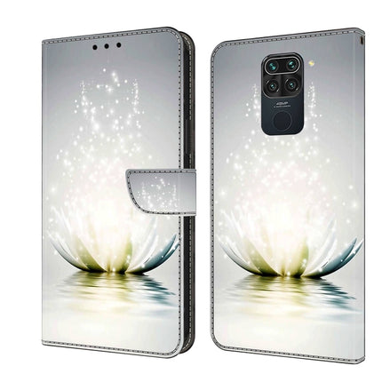 Crystal 3D Shockproof Protective Leather Phone Case, For Xiaomi Redmi Note 9