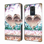 For Xiaomi Redmi Note 9 / Pink Diamond Heart
