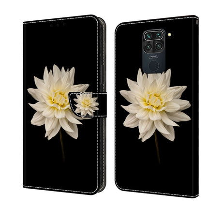 Crystal 3D Shockproof Protective Leather Phone Case, For Xiaomi Redmi Note 9