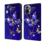 For Xiaomi Redmi Note 10 4G / Diamond Butterfly