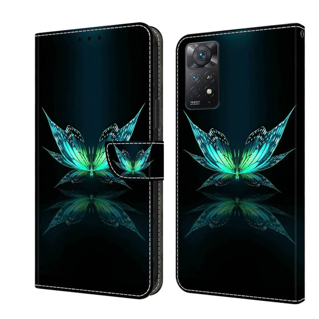 Crystal 3D Shockproof Protective Leather Phone Case