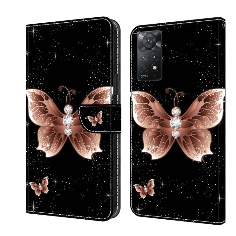Crystal 3D Shockproof Protective Leather Phone Case