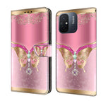 For Xiaomi Redmi 11A 4G / Redmi 12C Global / Pink Bottom Butterfly