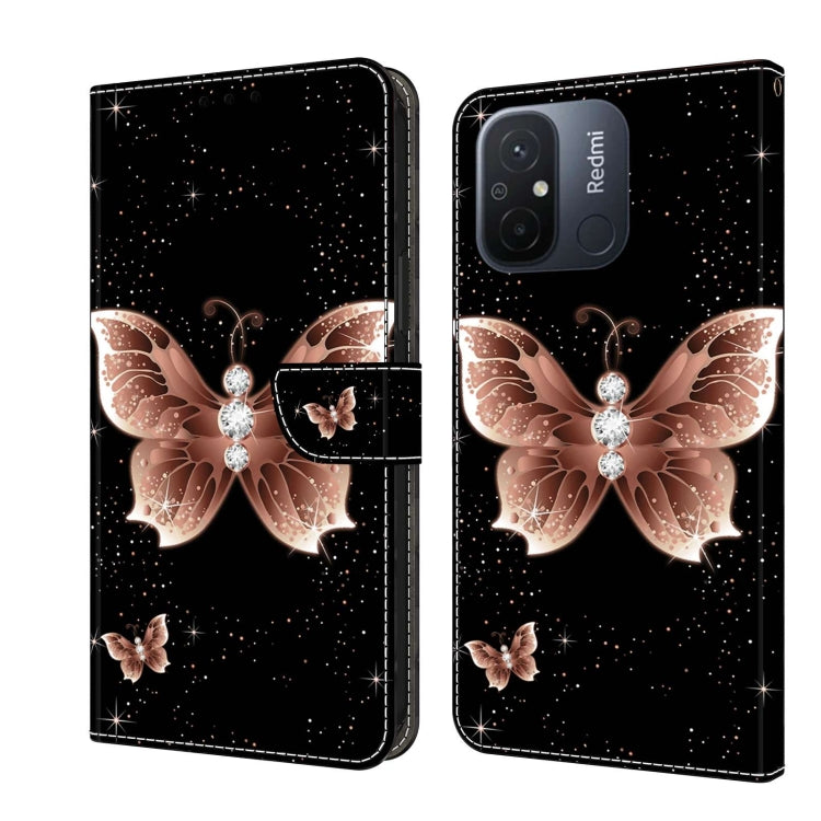 Crystal 3D Shockproof Protective Leather Phone Case