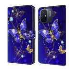 For Xiaomi Redmi 11A 4G / Redmi 12C Global / Diamond Butterfly
