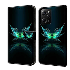 Crystal 3D Shockproof Protective Leather Phone Case
