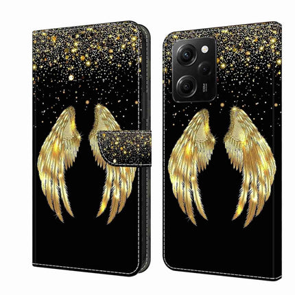 Crystal 3D Shockproof Protective Leather Phone Case, For Xiaomi Redmi Note 12 Pro Global