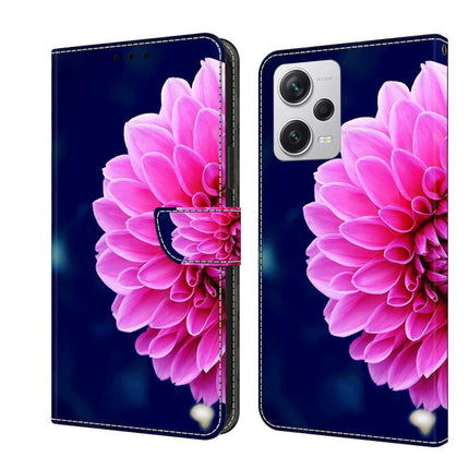 Crystal 3D Shockproof Protective Leather Phone Case, For Xiaomi Redmi Note 12 Pro+
