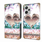 For Xiaomi Redmi Note 12 Pro+ / Pink Diamond Heart