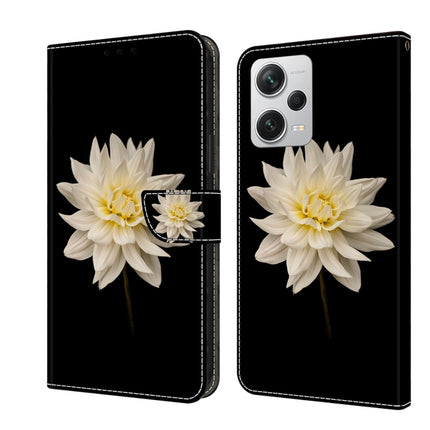 Crystal 3D Shockproof Protective Leather Phone Case, For Xiaomi Redmi Note 12 Pro+