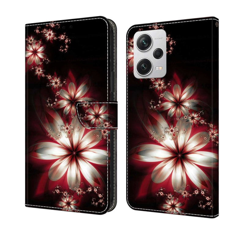 Crystal 3D Shockproof Protective Leather Phone Case