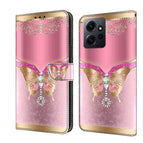 For Xiaomi Redmi Note 12 4G / Pink Bottom Butterfly