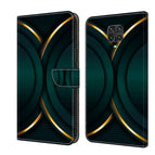 For Xiaomi Redmi Note 9 Pro / Gold Outline