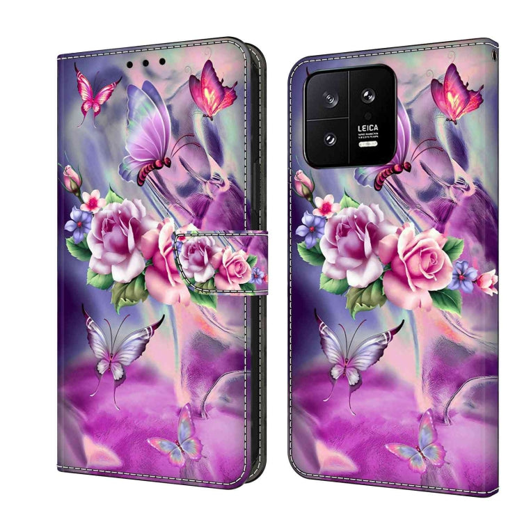 Crystal 3D Shockproof Protective Leather Phone Case