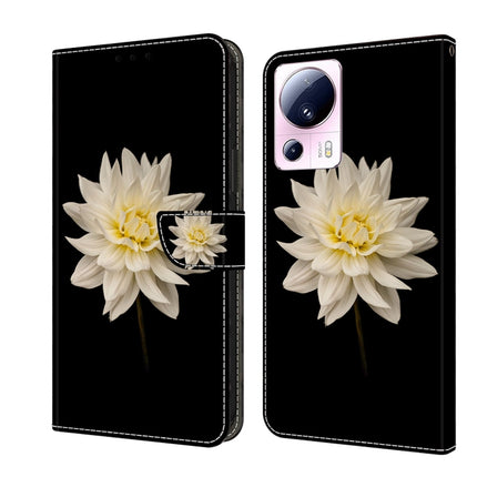 Crystal 3D Shockproof Protective Leather Phone Case, For Xiaomi 13 Lite