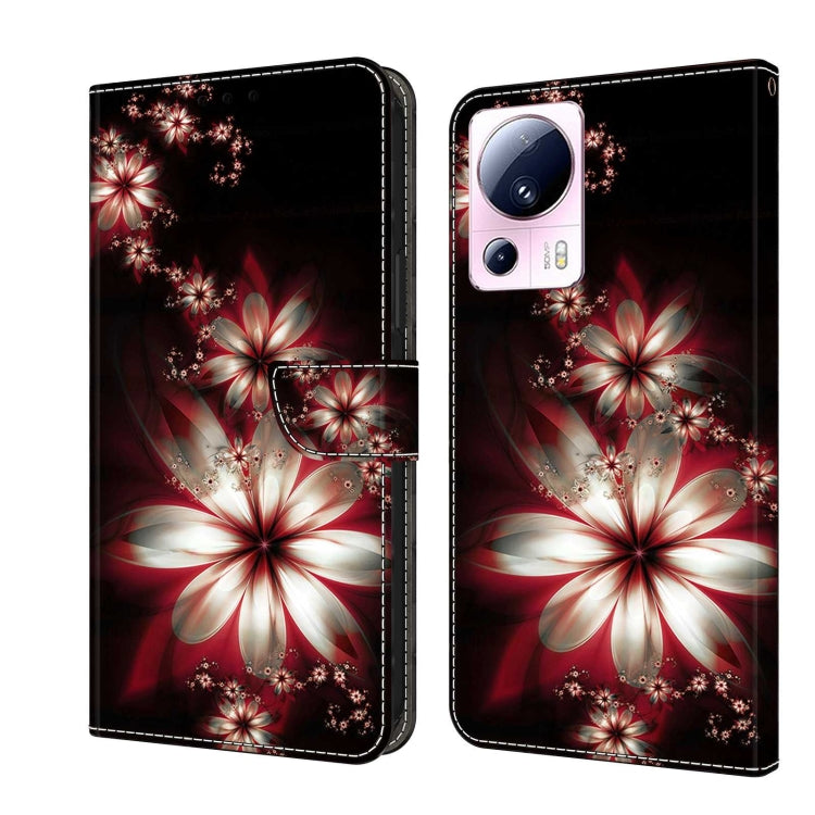 Crystal 3D Shockproof Protective Leather Phone Case