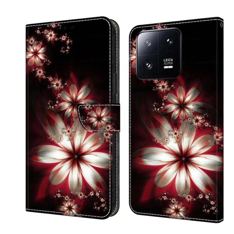 Crystal 3D Shockproof Protective Leather Phone Case