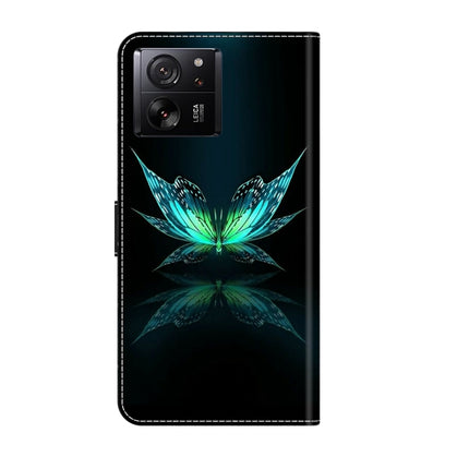 Crystal 3D Shockproof Protective Leather Phone Case, For Xiaomi 13T Pro