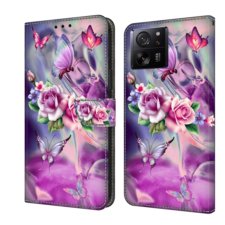 Crystal 3D Shockproof Protective Leather Phone Case