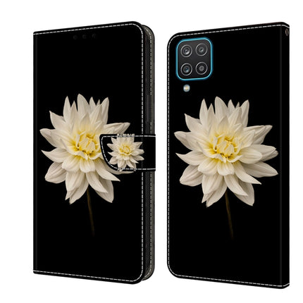 Crystal 3D Shockproof Protective Leather Phone Case, For Samsung Galaxy A12 4G / 5G