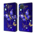 For Samsung Galaxy A12 4G / 5G / Diamond Butterfly