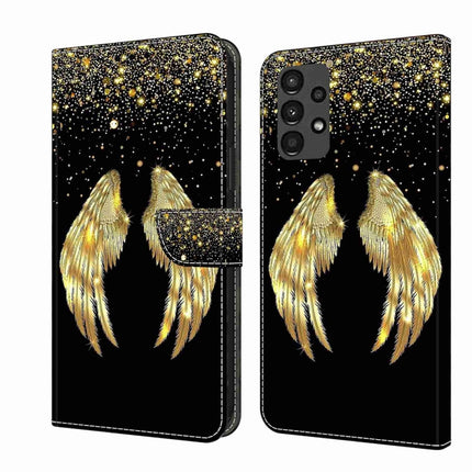 Crystal 3D Shockproof Protective Leather Phone Case, For Samsung Galaxy A13 4G / 5G / A04S