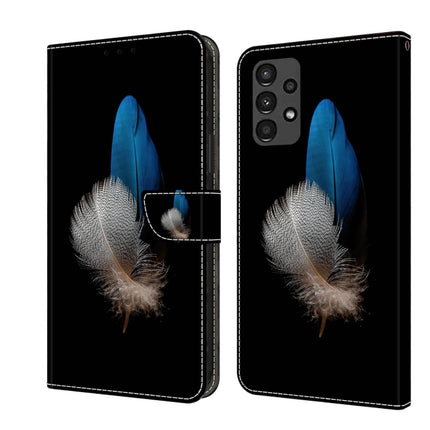 Crystal 3D Shockproof Protective Leather Phone Case, For Samsung Galaxy A13 4G / 5G / A04S