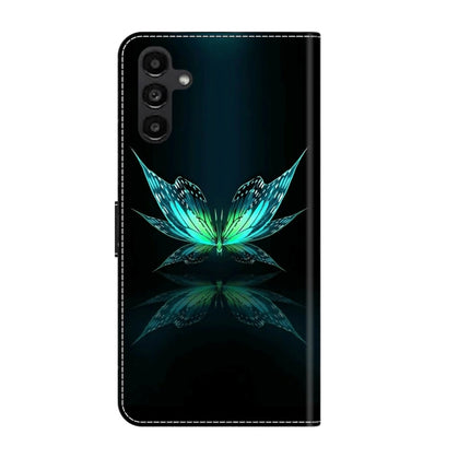 Crystal 3D Shockproof Protective Leather Phone Case, For Samsung Galaxy A14 4G / 5G