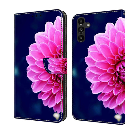 Crystal 3D Shockproof Protective Leather Phone Case, For Samsung Galaxy A14 4G / 5G